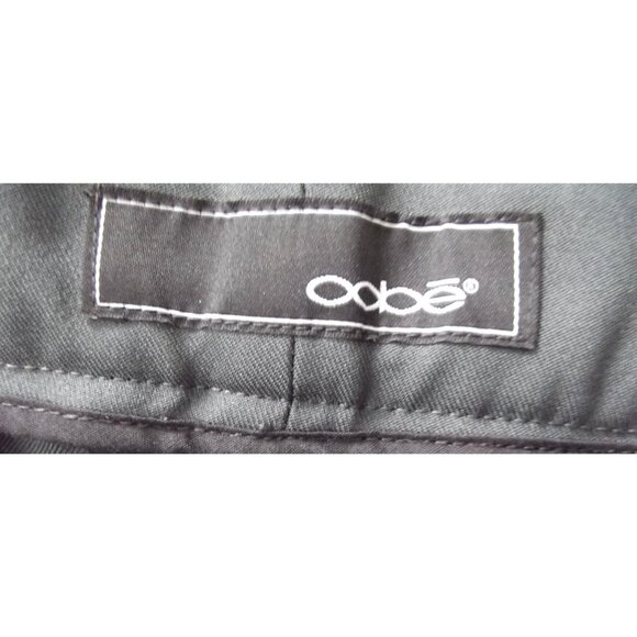 oobe Pants Womens 12 x 29" Gray Polyester Flat Front straight leg Uniform Work - Picture 3 of 10